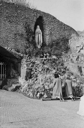 GROTTO AT CRATLOE WITH PRIESTS